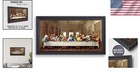 Eco-friendly The Last Supper Art Reproduction  Framed Wall Decor 26 75x14 5