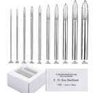 1pc  Tri-beveled Medical Grade Sterilized Body Piercing Needle
