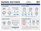 Fentanyl Home Drug Testing Strips  urine powder   25 Pack 