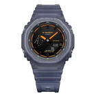 G-shock Ga2100k-2a Mysterious Smoky Light Blue Orange Ana-digi Octagon Resin