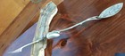 Sterling Gorham Aesthetic 267 Double Ended Olive Spoon  Spear W Applied Olive