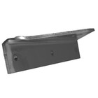 Peterbilt   Kenworth Polished Ss Cb Antenna Mount Bracket For Rear Of Sleeper