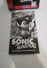 Sonic The Hedgehog Sega Classic Genesis - Clamshell Game Case And Manual Only