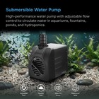 Ac Infinity Submersible Water Pump  5-feet Lift Height  220 Gph  833 L h  18w 
