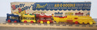 Vintage 1950s Howdy Doody Plastic Air-o-doodle Circus Train Complete In Box