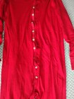 Duofold Vintage Mens Red Union Suit Thermal One Piece Long John Made In Usa M