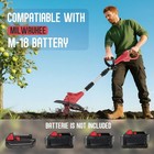 Folding Electric Rototiller For Garden With 40 Steel Tines 310rpm tool Only 