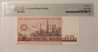 East Germany 1986 50 Mark Note Gem Unc 65 Epq Pmg