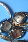Ladies Gold Filled Wristwatches From 1950 Circa Lot Of 5    w