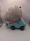 Gund Pusheen On Scooter Plush Gray Kitty Cat On Scooter 10    New With Tags