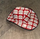 Budweiser Cowboy Hat One Size Fits Most Mens Hard Cardboard