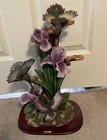 Stunning Montefiori Collection Iris And Hummingbird Figurine 18   