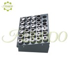 New 28 Pcs Precision Metric 5-c Collet Set With Rack 1mm To 28mm 5c