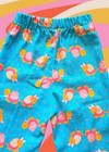 Vintage Kitsch Turtles 18m Kids Pants Wide Leg Usa 1970s Retro Hippie