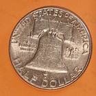 1961 D Franklin Half Dollar 90  Silver Content