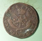 1850 - Bank Of Upper Canada Half Penny Token  - Inv z-969