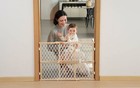 Parents Choice Baby Wooden Safety Doorway Gate For Aged 6 To 24 Months