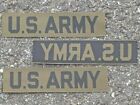 1 Vintage Od Us Army Branch Tape Military Uniform Patch Name Tab Insignia Usgi
