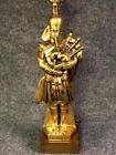 Rare Seagrams 100 Pipers Scotch Scotsman With Bagpipe Bagpiper Lamp