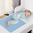 Washable Waterproof Bed Pads 34x36 Inch 2 Pack Reusable Incontinence Underpads P