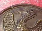 Us Civil War Yank Cross Strap Plate Buckle Dug Inv    65