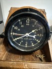 Chelsea 6    Us M2 Message Center Clock  In Oak  Case 2 Time Zones runs Very Well