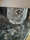 Vintage 60 s Imperlux German 24  Lead Crystal Glass Ice Bucket  Candy Dish