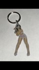 Sexy Stripper Metal  Acrylic Key Chains Set Of 5 Rare From 2001