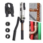 Hydraulic Pex Pipe Crimper Tool For 1 2  To 1  Copper Tubes