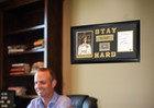 David Goggins Autographed Can t Hurt Me Navy Seal Book Framed 16x26 Beckett Coa