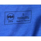 Janji Running Shirt Men s Small Blue Short Sleeve Athletic Graphic Tee