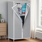 Design Portable Closet Wardrobe Clothes Rack Storage Organizer Shelf Bedroom