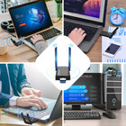 Usb 3 0 Wireless Wifi Adapter 1300mbps Long Range Dongle Dual Band Network Lot