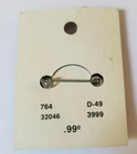 Say No To Marriage Vintage Button On Original Display Card 1 75  Diam Pinback 