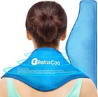 Neck Ice Pack Wrap  Reusable Gel Ice Pack For Neck Shoulders  Cold Compress T   