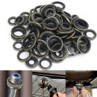 100pcs Oil Drain Plug Gasket Washer Seal Set M6  M8  M10  M12  M14  M16
