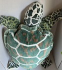 Melissa   Doug Large Plush Sea Turtle Green Tortoise Stuffed Animal Pillow