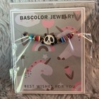 Kids Jewelry Woven Friendship Bracelets   Necklaces Panda Hearts Unicorn Narwhal
