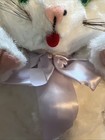 Vintage Knickerbocker Kitty Kuddles Tagged 12   stuffed Plush Cat Pink Ears   Paws