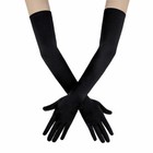 Womens Long Satin Evening Gloves 21   Party Dance Elbow Length Opera Gloves Us