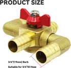 Heater Core Bypass Valve 4-way Solid Brass Automobile Integrated Manual Usa