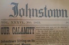 1889 Johnstown Flood - Original Johnstown Tribune Front Page   Other Originals