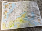 Vintage Rand Mcnally Eastern United States Map 1990