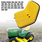 For John Deere 170 322 330 332 400 420 430 Lawn Mower Garden Tractor Seat Yellow