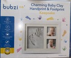 Bubzi Charming Baby Clay Handprint   Footprint Keepsake Kit -new sealed W  Frame