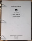 John Deere 450j 550j 650j Crawler Tractor Dozer Parts Manual Book Catalog