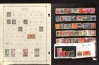 French Morocco Stamp Collection On 12 Scott International Pages  1899-1940  bb 