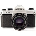 Pentax Asahi K1000 35mm Film Camera W  50mm Pentax-m Lens - Tested - Very Good