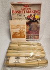 Vintage Rare Avalon Natural Basket Making Kit 7950 Open Damaged Box Complete New