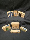 Stampabilities  -  Rubber Stamp - Christmas Collection Of Seven Stamps